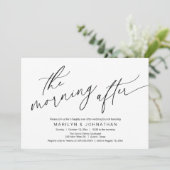 Invitation Le Matin Après, Heureusement Jamais Après Brunch (Debout devant)