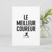 Invitation le meilleur coureur  (Debout devant)