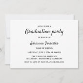 Invitation Le Meilleur Est Encore À Venir manuscrit | Photo G (Dos)