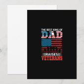 Invitation le meilleur roi de papa élève des anciens combatta (Devant / Derrière)