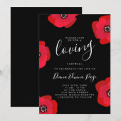 Invitation Le Mémorial de la Fête de la Vie (Devant / Derrière)