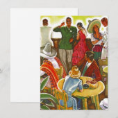 Invitation Le Mexique au sud du parti frontalier vide Invitat (Devant / Derrière)