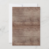 Invitation Le mignon Baby shower d'action de grâces en Turqui (Dos)