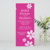 Invitation Le mod fleurit des roses indien d'invitation de (Debout devant)