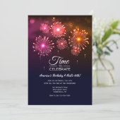 Invitation Le moment de célébrer (Debout devant)