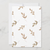 Invitation Le monde attend ! Invit Baby shower neutre pour le (Dos)