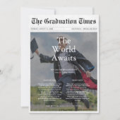 Invitation Le monde attend la Graduation du Budget Journal Ph (Devant)