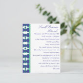 Invitation Le Motif de Shannon (Debout devant)