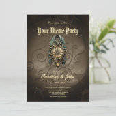 Invitation Le mystérieux mouvement steampunk. (Debout devant)