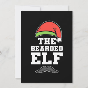 Invitation Le Noël de l'elfe barbu