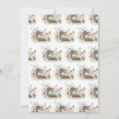 Invitation Le nouveau chapitre commence le Baby shower (Dos)