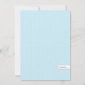 Invitation Le nouveau Sip de scintillement de bébé et voient (Dos)