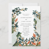 Invitation Le Paon (Devant)