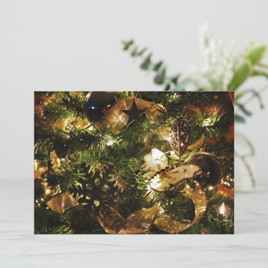 Invitation Le Papillon de Noël (Debout devant)