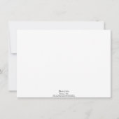 Invitation Le paradis dans notre âme première communion (Dos)