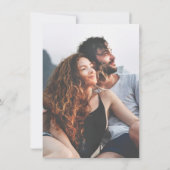 Invitation Le paradis tropical des orchidées blanches Sauvez (Dos)