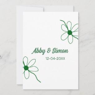 Invitation Le parfait match ajoute nom de couple date texture