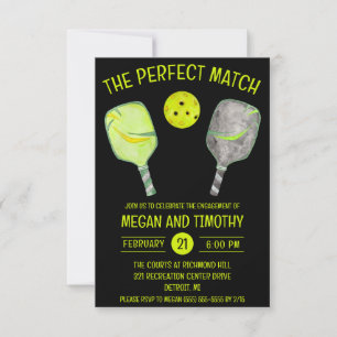 Invitation Le Parfait Match ! Parti d'engagement de Picklebal