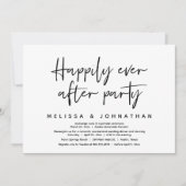 Invitation Le Pays des merveilles romantique Joyeusement Aprè (Devant)