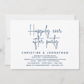 Invitation Le Pays des merveilles romantique Joyeusement Aprè (Devant)