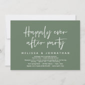 Invitation Le Pays des merveilles romantique Joyeusement Aprè (Devant)