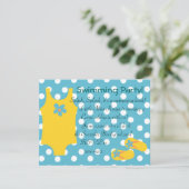 Invitation Le Petit Bain Jaune (Debout devant)