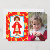 Invitation Le Petit Chaperon Rouge (Devant)