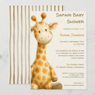 Invitation Le Petit Explorateur   Fête de Naissance des Amis 