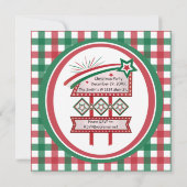 Invitation Le plus grand marquee de fête d'anniversaire au mo (Dos)