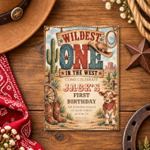 Le plus sauvage de l'Ouest Cowboy Premier Annivers