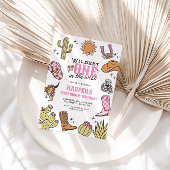 Invitation Le plus sauvage en Occident Premier Rodéo Annivers