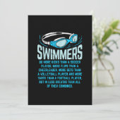 Invitation Le Poison de Swimming Lover (Debout devant)