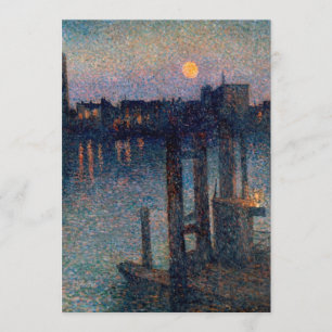 Invitation Le port Maximilien Luce de Londres
