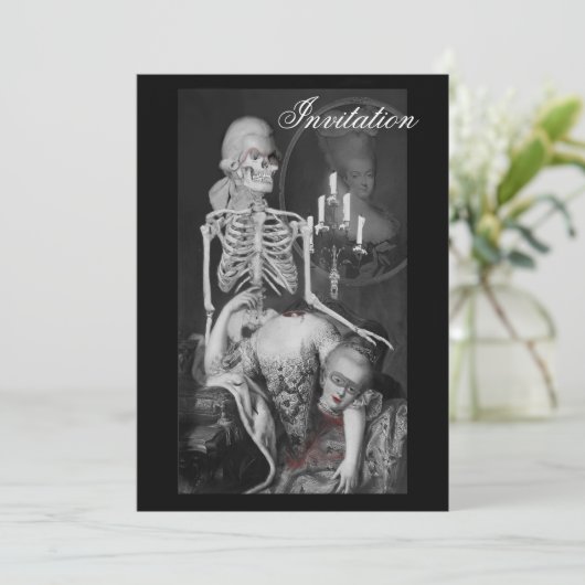 Invitation Le Portrait (Debout devant)