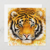 Invitation Le pouvoir de l'invitation TIGER (Devant / Derrière)