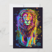 Invitation Le pouvoir du LION (Devant)