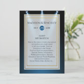 Invitation Le président Trump 🇺 🇸 ✨ Mariage patriotique (Debout devant)