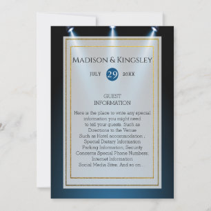 Invitation Le président Trump 🇺 🇸 ✨ Mariage patriotique