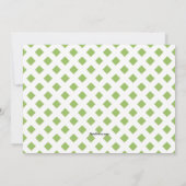 Invitation Le printemps a Sprung fête d'anniversaire (Dos)