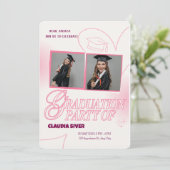 Invitation Le projet final : Parti de l'obtention du diplôme (Debout devant)