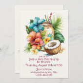 Invitation Le rassemblement des femmes (Devant / Derrière)