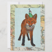 INVITATION LE RENARD ET L'OISEAU EXPLORENT L'INVITATION (Dos)