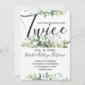 Invitation Le Renouveau À Deux Vues (Devant)