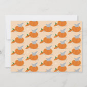 Invitation Le requin devient un Citrouille premier anniversai (Dos)