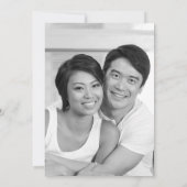 Invitation Le ressort chinois d'amour fleurit l'invitation de (Dos)