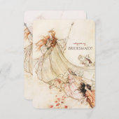 Invitation Le rêve de la nuit d'été Serez-vous ma servante d' (Devant / Derrière)