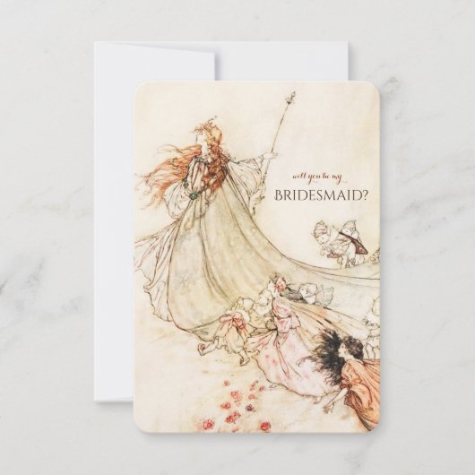 Invitation Le rêve de la nuit d'été Serez-vous ma servante d' (Devant)