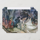 Invitation Le rêve d'une nuit d'été (Devant / Derrière)