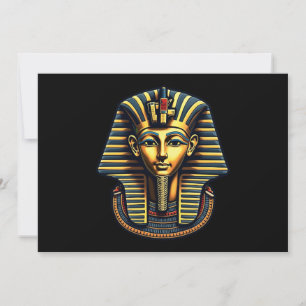 Invitation Le roi Pharaon Toutankhamon Pharaon Ancien Égyptie