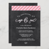 Invitation Le Sip de tableau et voient (Devant / Derrière)